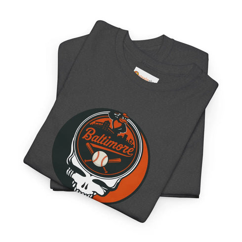 Grateful Dead - Baltimore Orioles Grateful Dead Steal Your Face T-Shirt - MLB - StealieShop
